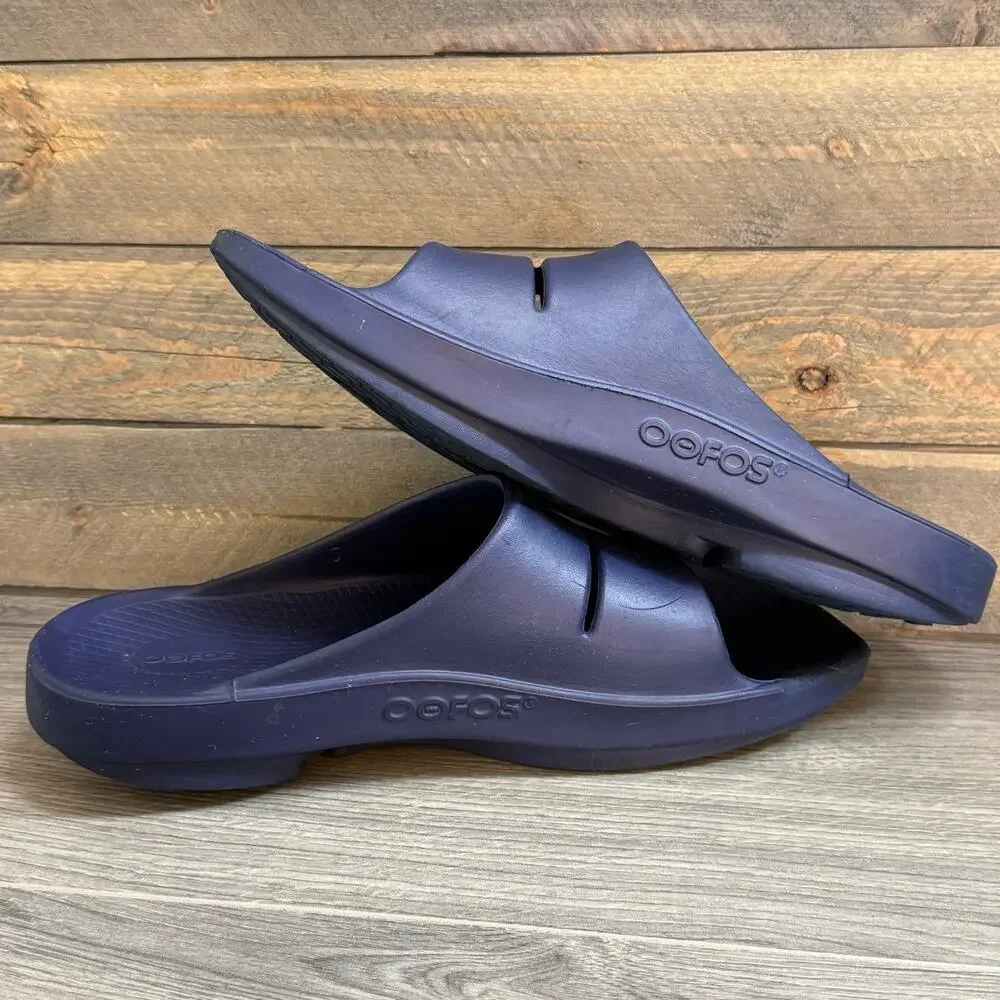 Oofos OOahh Sandal Unisex Size Men 13 Women 15 Flex Slide Comfort Recovery